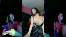 Hilly Live Basah Berjam-jam Penuh Nafsu