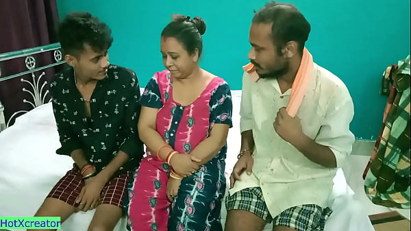 Tante Hot Berbagi! Adegan Ranjang Tiga Orang Terbaru Dalam Bahasa Hindi