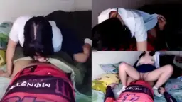 Adik Kelas Smp Yang Haus Cinta Di Rumah Sepulang Sekolah