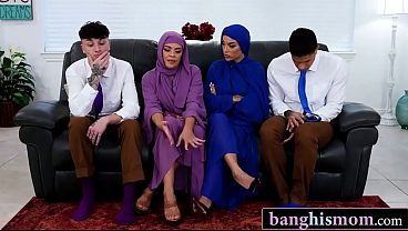 Pesta Bercinta Balas Dendam Bareng Dua Janda Hijab Montok Sama Anak Tiri Bertongkat Besar