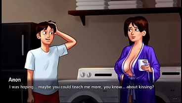 Ibu Tiri Nggak Ketinggalan Lihat Reaksiku (18+) | Adegan Terbaru | Summertime Saga