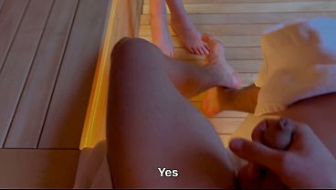 Ngentot Tiri Sendiri Di Sauna, Panasnya Bikin Mampus