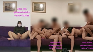 Ukhti Liar Dihajar Dua Kontol Sampai Muncrat