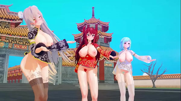Mmd Vtuber Cina Rayakan Imlek, Goyang Hot Bikin Malu 【kkvmd】 (by 熊野ひろ)
